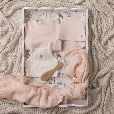 Mini Label Butterfly All Over Print Gift Set - Pink