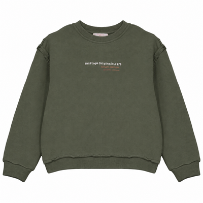 Calla Lili Girls Heritage Sweatshirt - Green