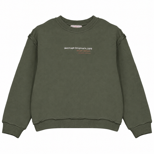 Calla Lili Girls Heritage Sweatshirt - Green
