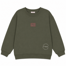 Load image into Gallery viewer, Calla Lili Boys Stamp Sweatshirt - Green