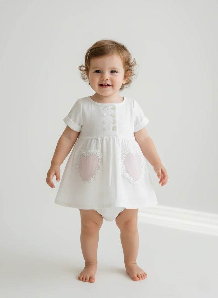 Yo Baby Amore Dress/Baby 2pc Yo Baby Amore Dress/Baby 2pc