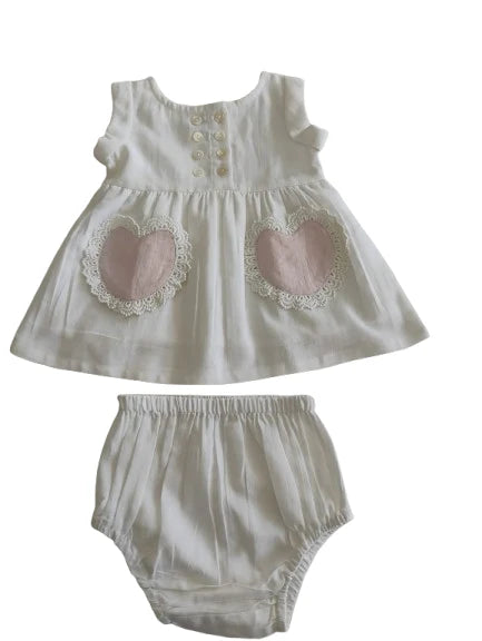 Yo Baby Amore Dress - White