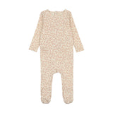 Lilette All Over Floral Footie - Mauve