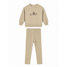 Load image into Gallery viewer, Limonana Storybook Baby Girls Set - Oat
