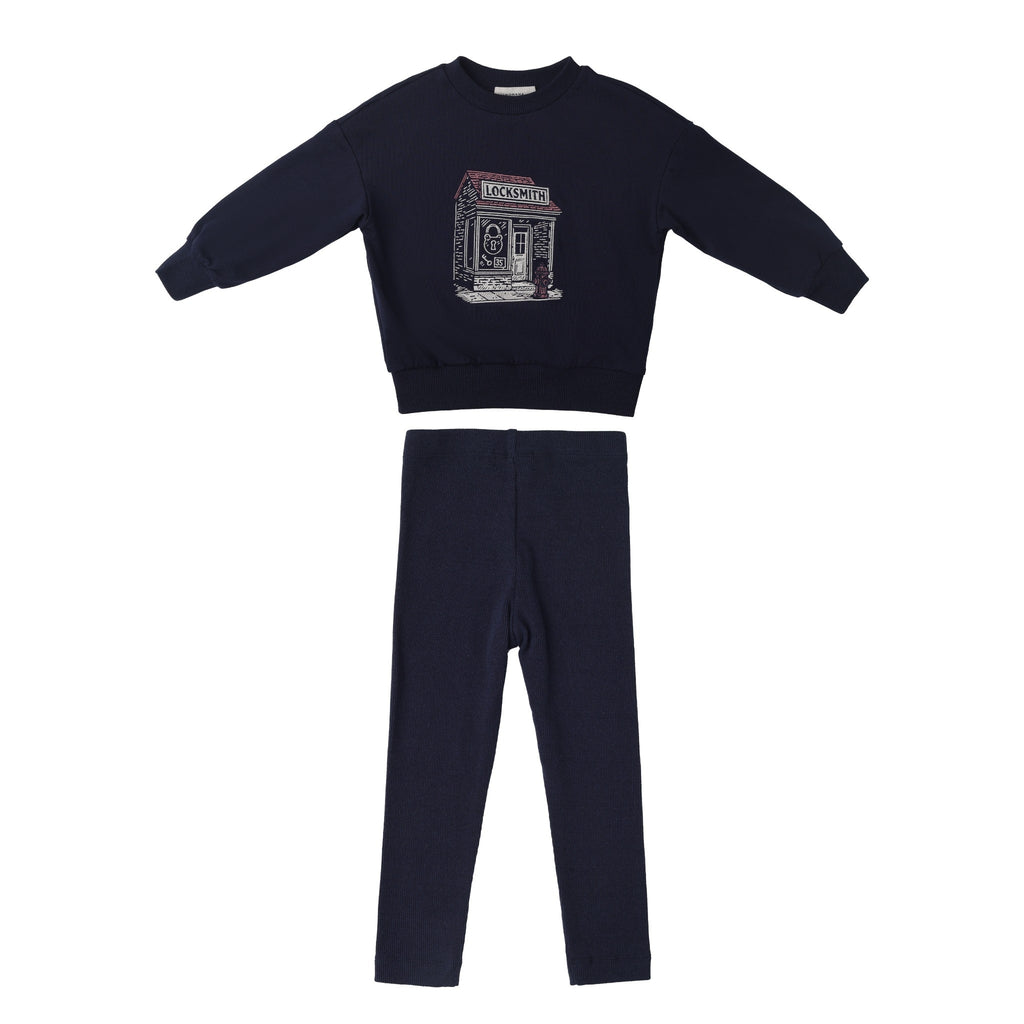 Limonana Cle Baby Boys Set - Navy
