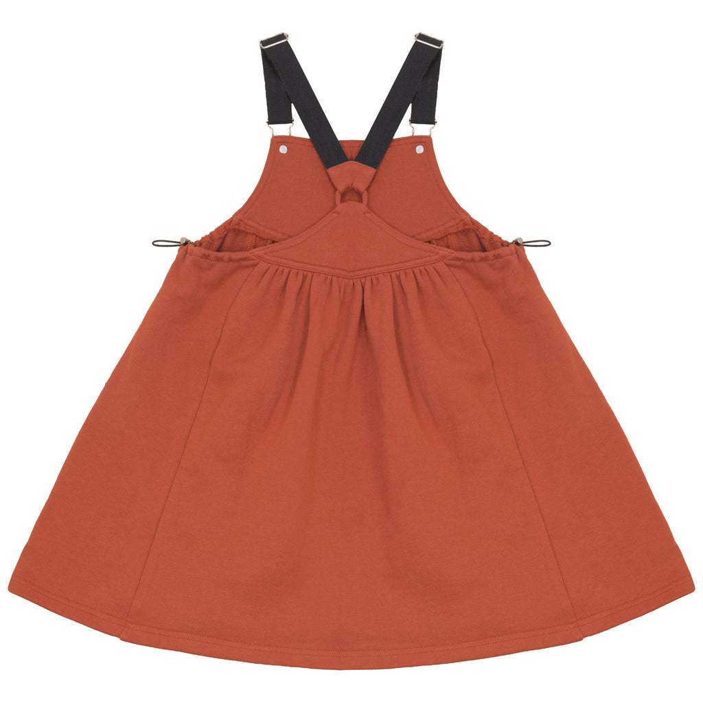 Calla Lili Girls Sweat Jumper - Rust