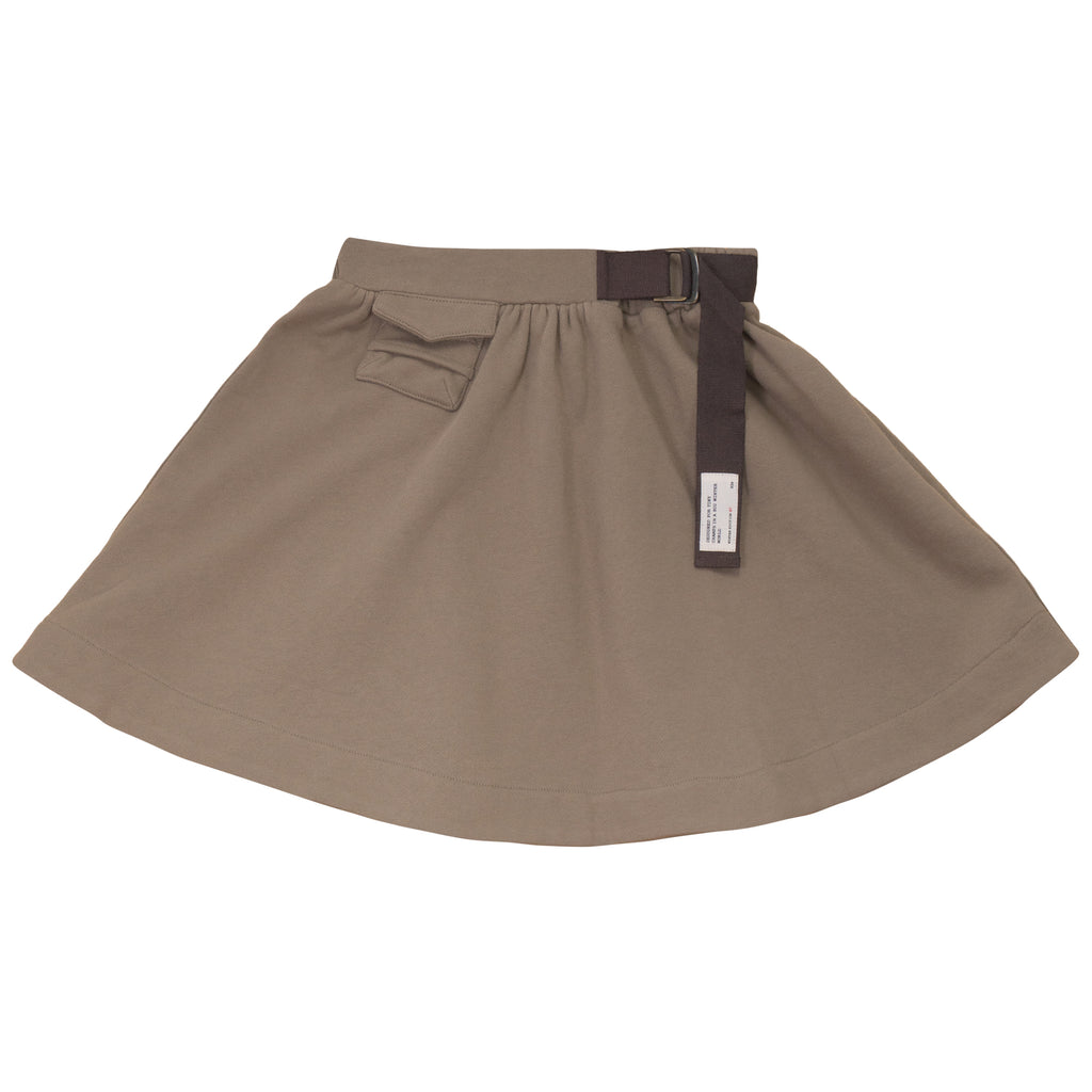 Calla Lili Girls Sweat Skirt - Taupe