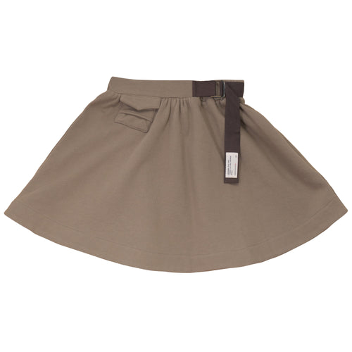 Calla Lili Girls Sweat Skirt - Taupe