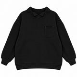 Calla Lili Big Boys Sweatshirt - Black