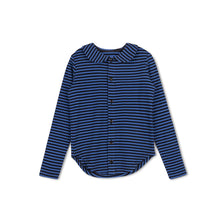 Load image into Gallery viewer, Velvette Label Striped Collar Shirt