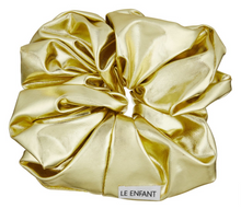 Load image into Gallery viewer, Le Enfant Gold Oversized scrunchie