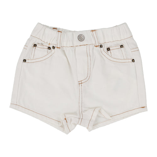 Lil Legs Boys Shorts - White