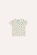 Load image into Gallery viewer, The Campamento Small Flowers Allover Baby T-Shirt And Bloomer - Ecru