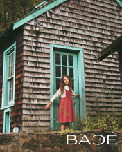 Load image into Gallery viewer, Bace Collection Striped Logo Jumper - Mauve