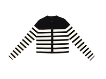 Load image into Gallery viewer, Coco Blanc Striped Maxi And Cardigan Set