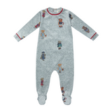 Crew Bear Footie - Red