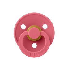 Load image into Gallery viewer, Bibs Pacifier Latex Coral Size 1 - 0-6 Months