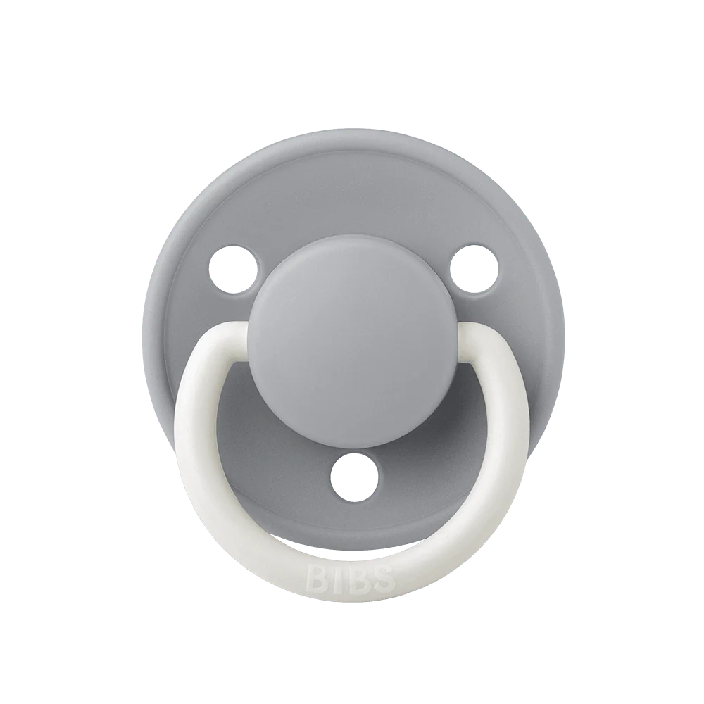 Bibs Pacifier De Lux Silicone - Cloud Glow