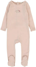 Load image into Gallery viewer, Lil Legs Bird Print Footie - Pink