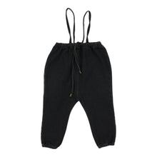 Load image into Gallery viewer, Lil Legs Denim Suspender Pants - Black Denim