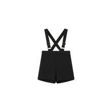 Load image into Gallery viewer, Coco Blanc Black Suspender Overalls