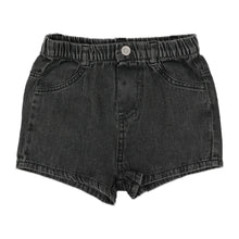 Load image into Gallery viewer, Lil Legs Denim Shorts - Black Wash