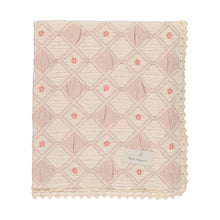 Load image into Gallery viewer, Bebe Organic Blossom Blanket - Dusty Rose