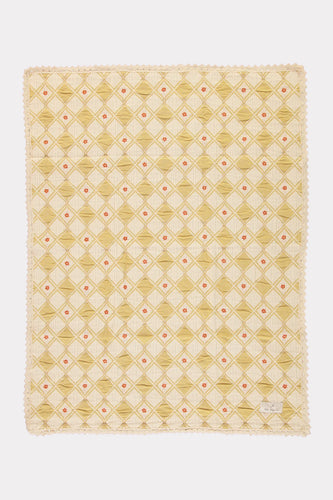 Bebe Organic Blossom Blanket - Mustard