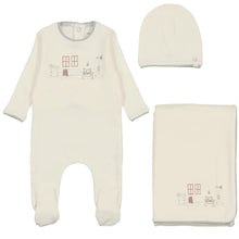 Load image into Gallery viewer, Bee &amp; Dee Little Nursery Layette Set - Ivory Boys