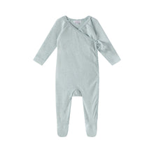 Load image into Gallery viewer, Oubon Blue All Over Dot Print Footie