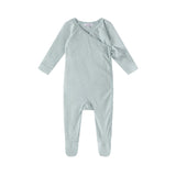 Oubon Blue All Over Dot Print Footie