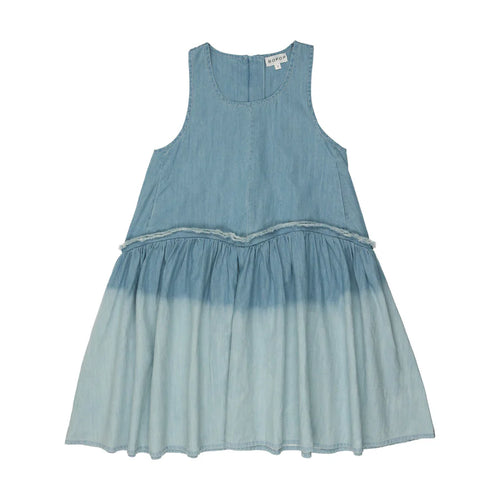 bopop denim dress Haute Kopal Azure Abyss Dress