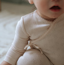 Load image into Gallery viewer, Mema Knits Pointelle Layette Set - Light Pink