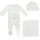 Kipp Bud 3PC Layette Set - Stone