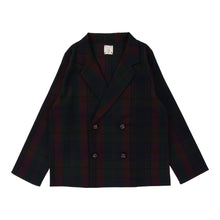 Load image into Gallery viewer, Lil Legs Plaid Blazer - Burgundy