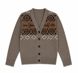 Calla Lili Boys Chunky Cardigan - Taupe
