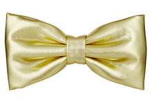 Load image into Gallery viewer, Le Enfant Gold Small Bows TWO PACK