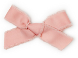 Le Enfant Raw Edge Bows Pink TWO PACK