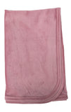 Cozy Velour Blanket - Mauve