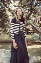 Load image into Gallery viewer, Coco Blanc Striped Maxi And Cardigan Set