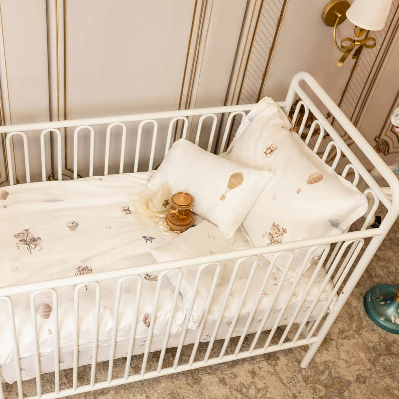 Petit Belle 5  pc crib set - Carousel Dreams