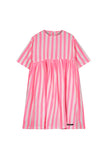 Little Creative Factory Carousel Dress - White/Neon Pink