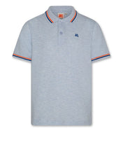 Load image into Gallery viewer, AO76 Carter Polo - Heather Light Blue