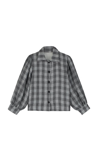 Little Creative Factory Check Bow Blouse