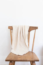 Load image into Gallery viewer, New Grain Cozy Waffle Blanket - Milk