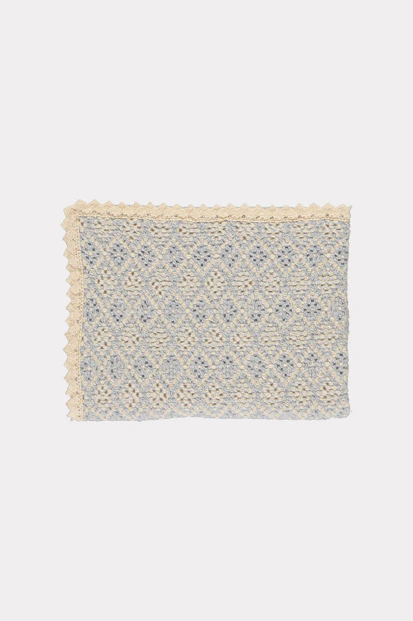 Bebe Organic Crochet Blanket - Atlantic