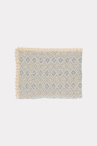 Bebe Organic Crochet Blanket - Atlantic