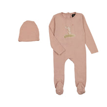 Load image into Gallery viewer, Cuddle &amp; Coo Bunny Print Stretchie - Blush