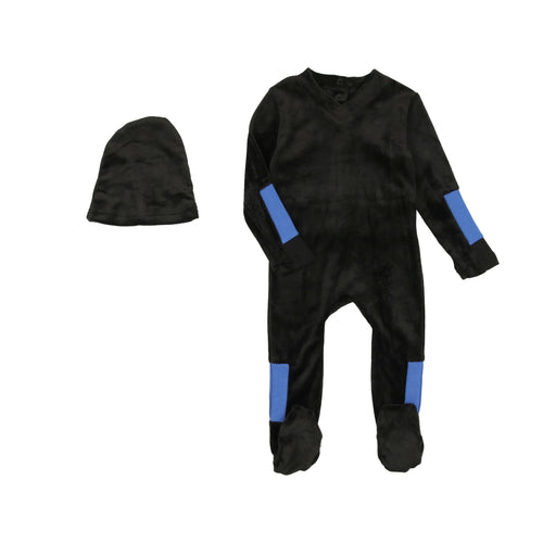 Cuddle & Coo Black/Royal Blue Arm Stretchie