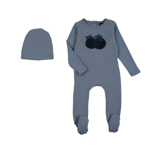 Cuddle & Coo Strawberry Stretchie - Blueberry